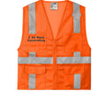 Safety Orange - CSV104 - FRONT