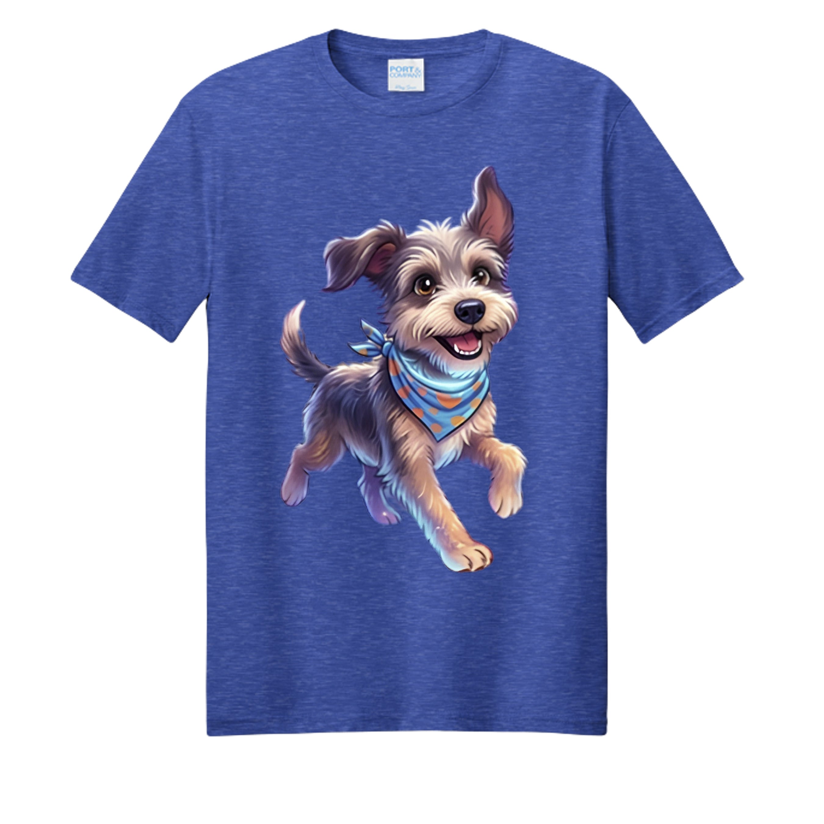 True Royal Heather - PC455 - FRONT