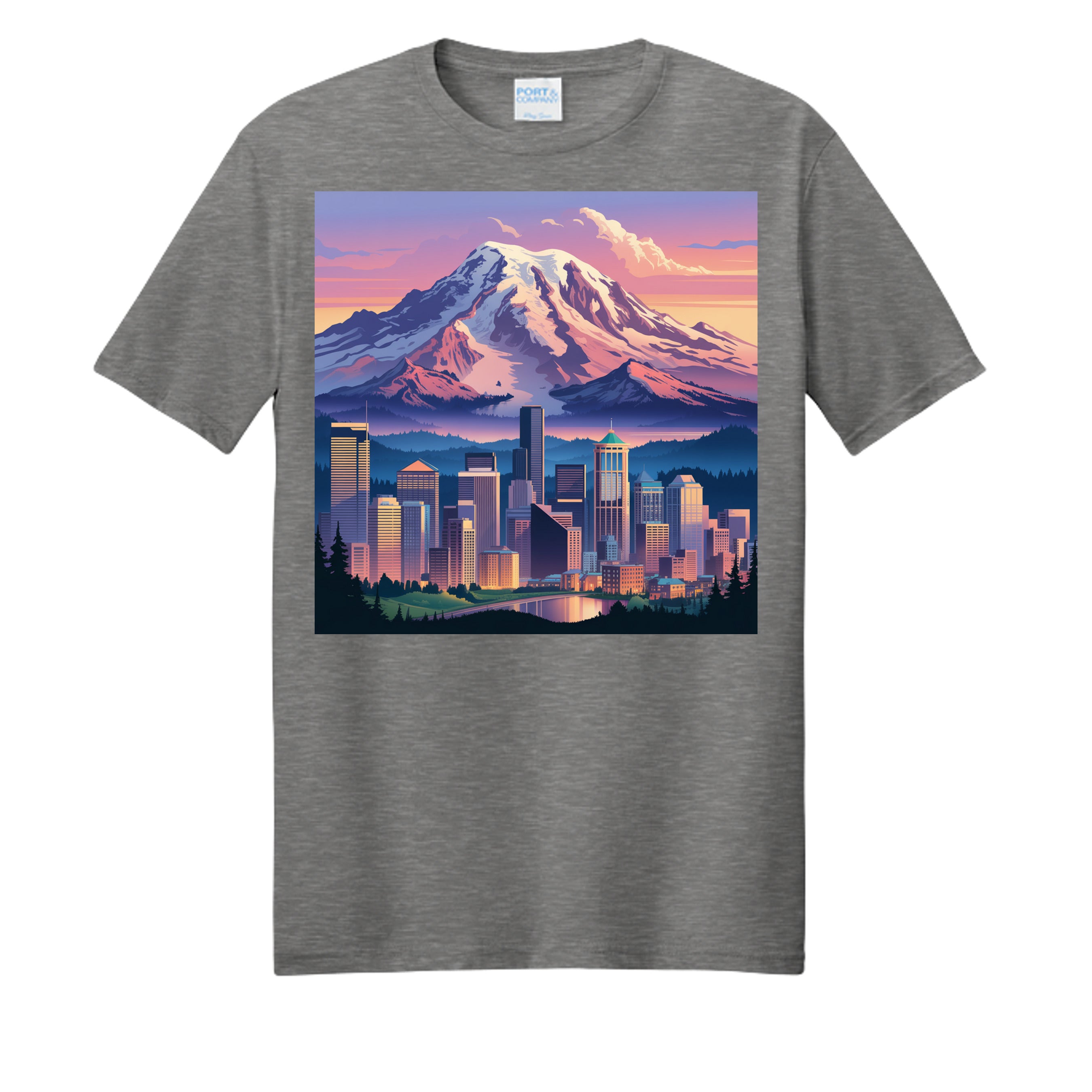 Graphite Heather - PC455 - FRONT